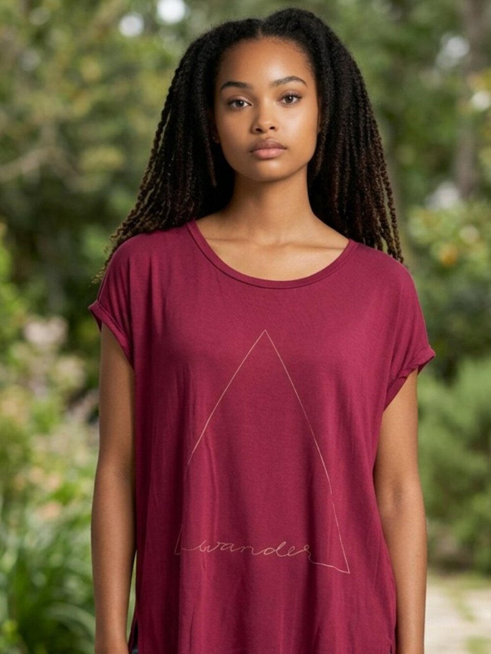 American Eagle Outfitters Womens Medium Pink Soft Sexy Jegging T Shirt Tee Top M